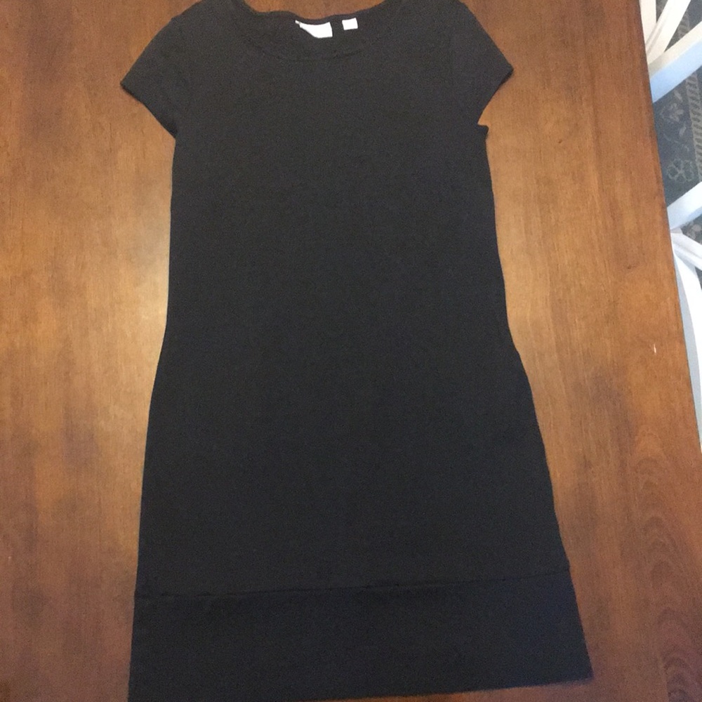 New York & Company Black T-shirt Dress